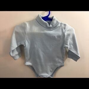 Miniwear Boys Blue long sleeves 3/6 mo  Onesie  NWT